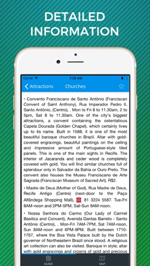 Recife Travel Guide with Offline Street Map(圖4)-速報App