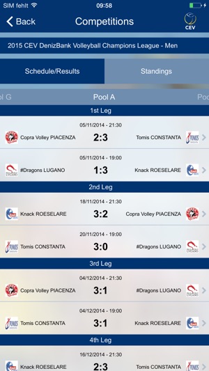 European Volleyball(圖2)-速報App