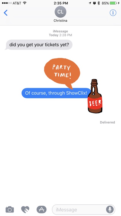 ShowClix Stickers