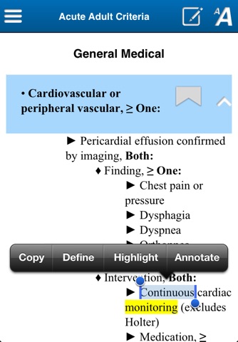 InterQual Mobile screenshot 2