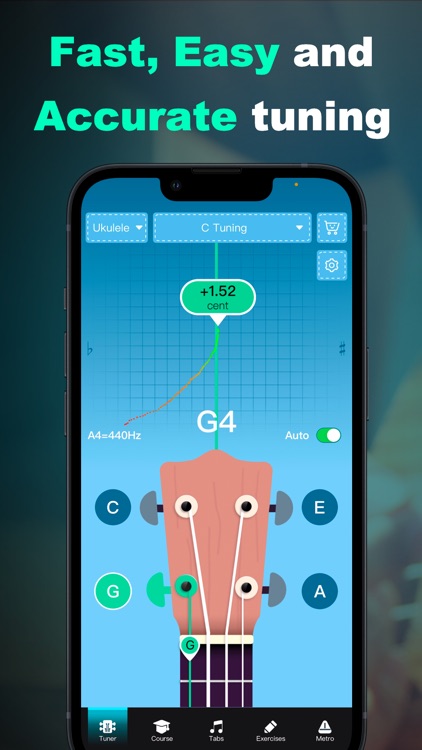 guitar, ukulele tuner Pro- iGU