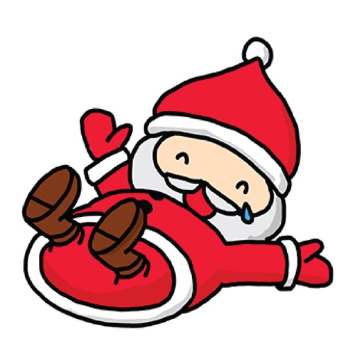 Santa Claus Stickers for iMessage Set 2 icon