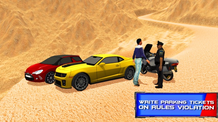 Hill Police Bike Driving  Motorcycle Riding Sim