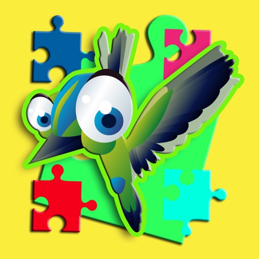 Birds For Kids - Jigsaw Puzzle Angry Icon