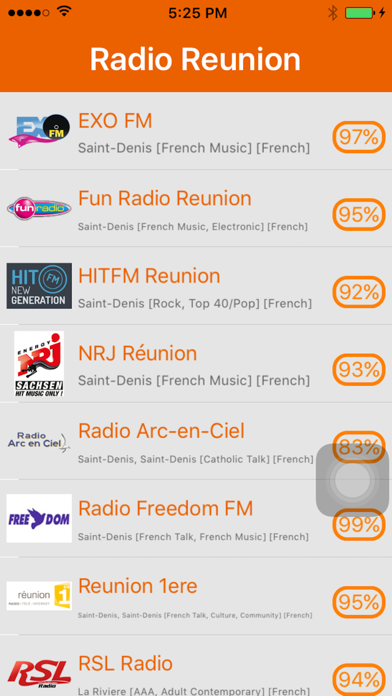 How to cancel & delete Radio Reunion - Radio Réunion from iphone & ipad 1