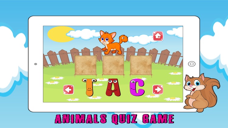 Animals Vocabulary Learning For Kids - 4 Fun Games screenshot-4