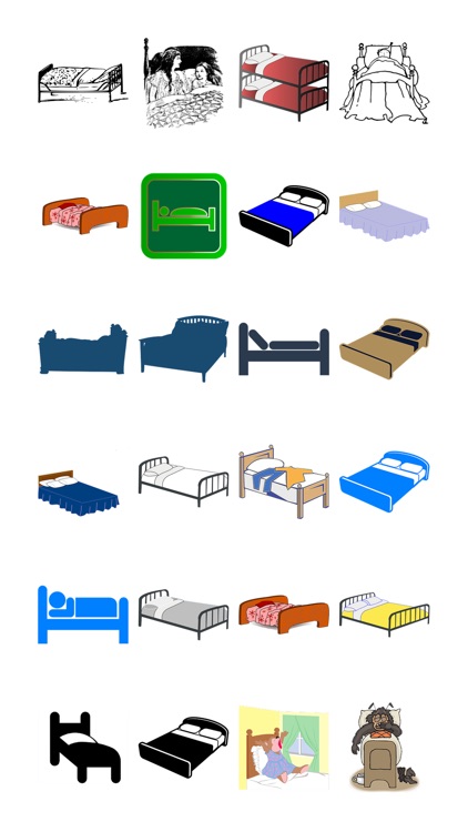 Beds Sticker Pack