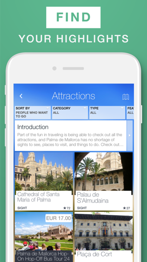 Palma de Mallorca - Travel Guide & Offline Map(圖2)-速報App