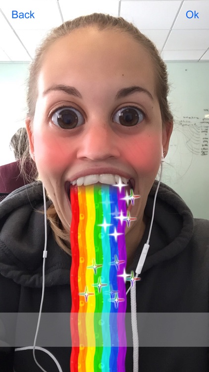 Snap photo filters & Stickers Rainbow Doggy Selfie