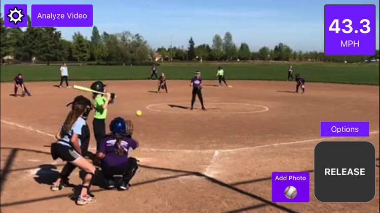 Softball Radar Gun - pitching speed and analysis