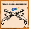 Firearms coloring book for kids