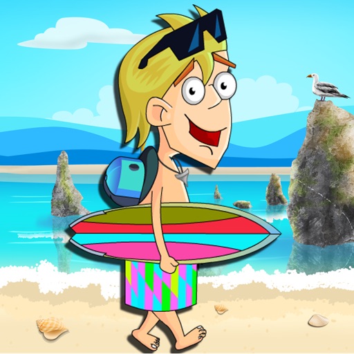 Super Surf Beach Challenge iOS App