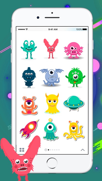 Monster Hero Fever / Stickers for iMessage screenshot-3