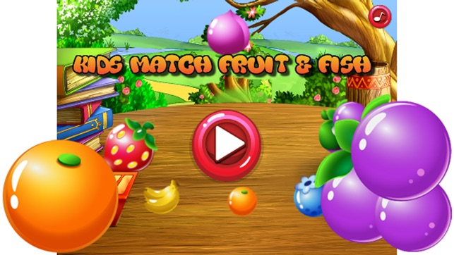 Kids match - fruit & fish(圖1)-速報App