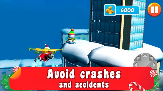 Flying Santa Jetpack Skydiving Air Race(圖3)-速報App