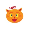 Stiker Birly Si Kucing Periang oleh Zawara