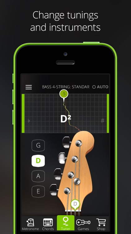 GuitarTuna – Tuner for Guitar, Bass and Ukulele