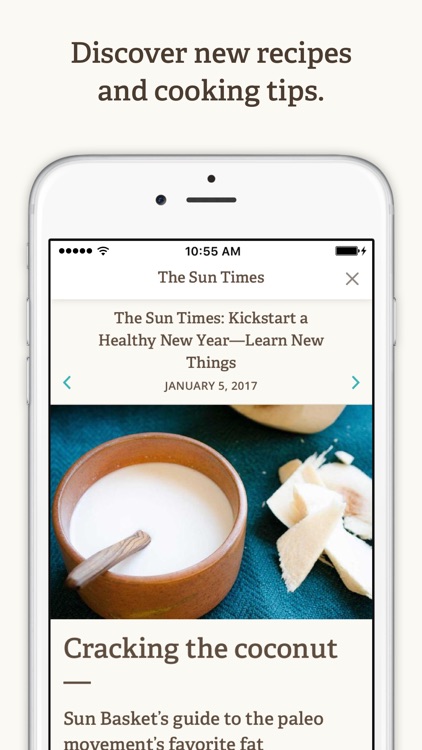 Sun Basket Meal Delivery screenshot-3