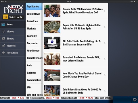 NDTV Profit HD screenshot 3