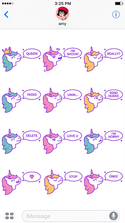 Unicorn Snot Stickers screenshot-3