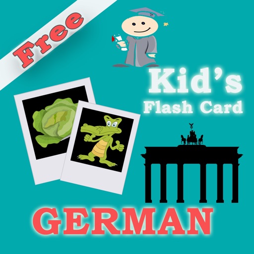 German Kids Flash Card / Easy Teach German To Kids