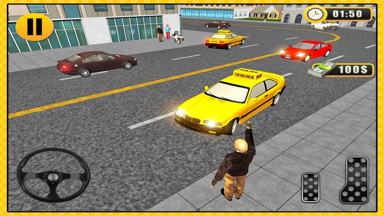 Taxi Driver 3D City Rush Duty