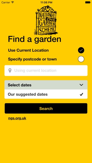 NGS Find a Garden