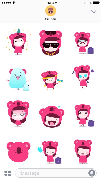 Little Channie - Animated stickers