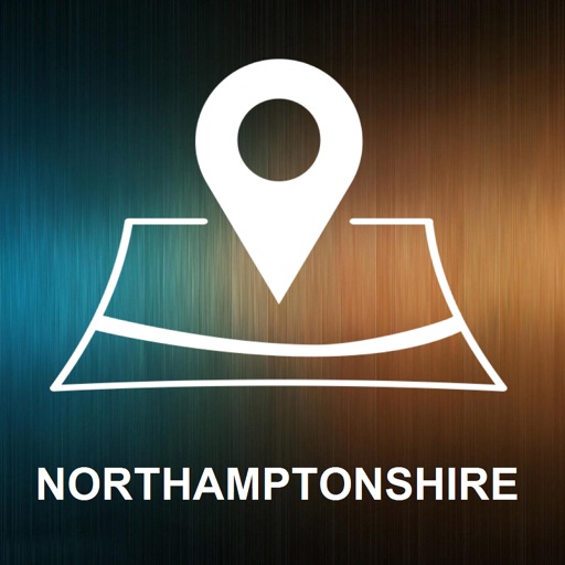 Northamptonshire, UK, Offline Auto GPS icon