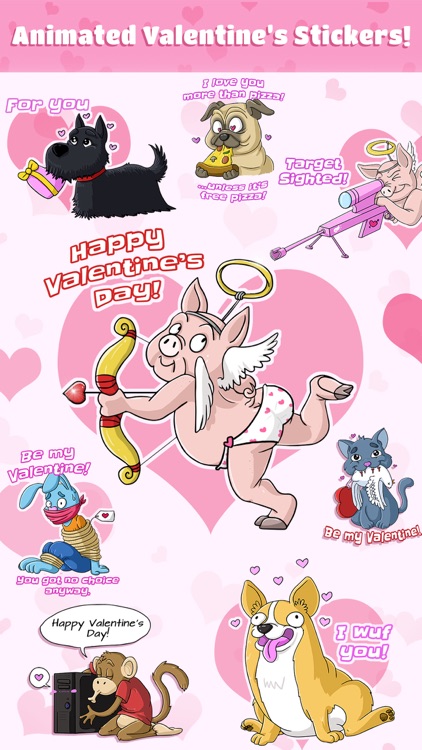 I Love You - Valentine's Day Stickers