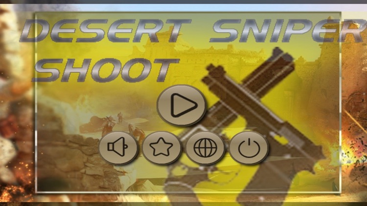 Desert Sniper Shoot - Modern Combat of Heroes