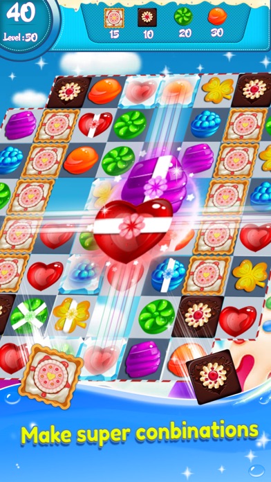 How to cancel & delete Candy Match 3 - Crazy Sugar Blast from iphone & ipad 3