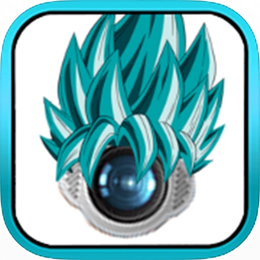 Photo Editor for Super Saiyan: Blue Hair Edition iOS App