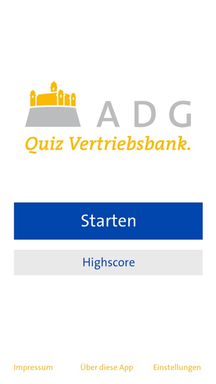 ADG Quiz Vertriebsbank