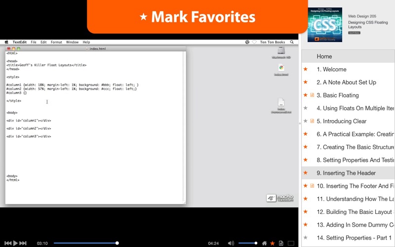 Web Design 205: Designing CSS Floating Layouts thumbnail 4
