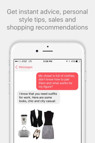 StyleToGo:Style Advice from real Personal Stylists screenshot 2