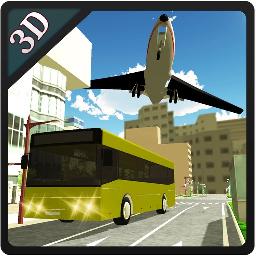 Airport Bus Service- Truck Driving Simulator Icon
