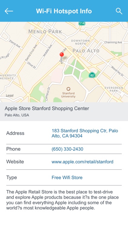Palo Alto Wifi Hotspots