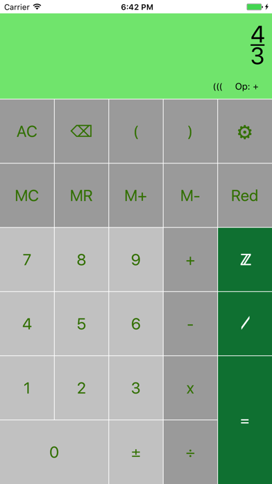 FraCa (fraction calculator) screenshot 4