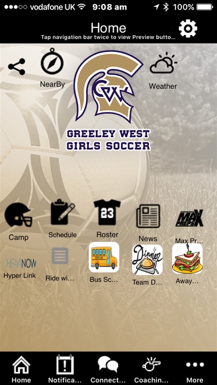 Greeley West Girls Soccer App