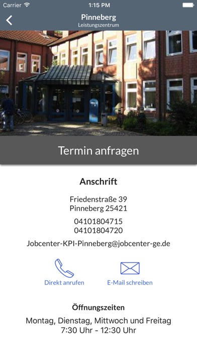 Jobcenter Kreis Pinneberg screenshot 3