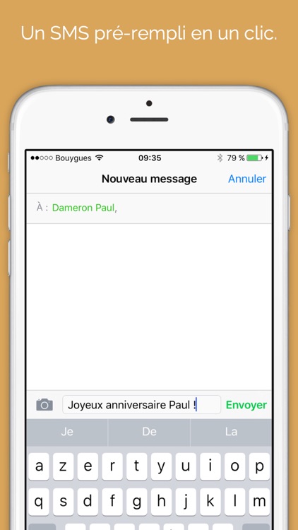 Difts - Fêtes et Anniversaires de vos contacts