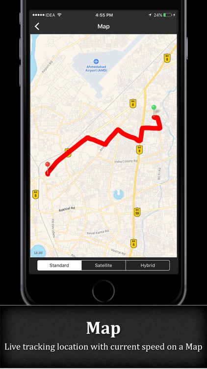 Speedometer HD PRO (GPS Speed Tracker) screenshot-4