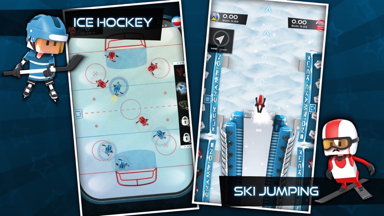 Flick Champions Winter Sports screenshot-3