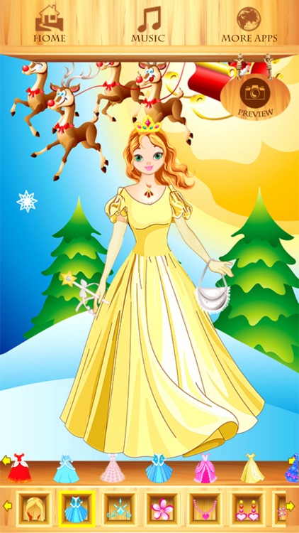 Dress Up Christmas Princess screenshot-3