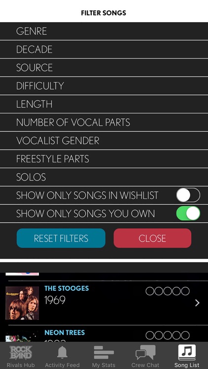 Rock Band Companion screenshot-3