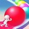 Are you ready to run into a very colorful adventure to reach end with the biggest ball