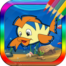 Activities of Fantasy UnderWater Coloring Book for Toddlers Game