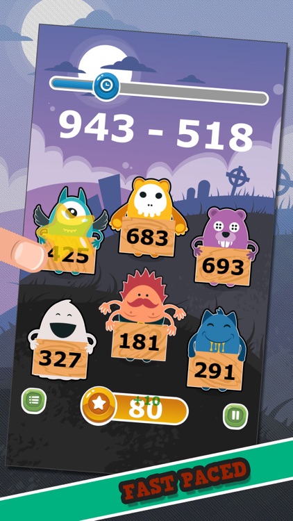 Monster Math - Subtracting screenshot-3