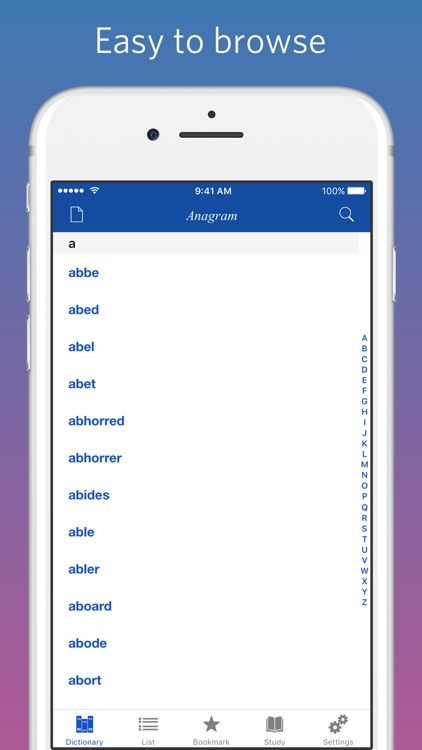 Anagram Dictionary